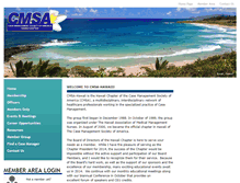 Tablet Screenshot of cmsahawaii.org